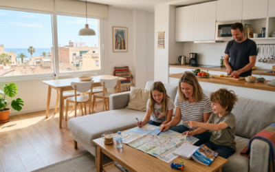 Apartamentos turísticos en Barcelona para familias: comodidad, ubicación y libertad