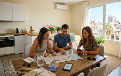 Vacaciones en Barcelona en agosto: ventajas de alojarte en un apartamento bien comunicado